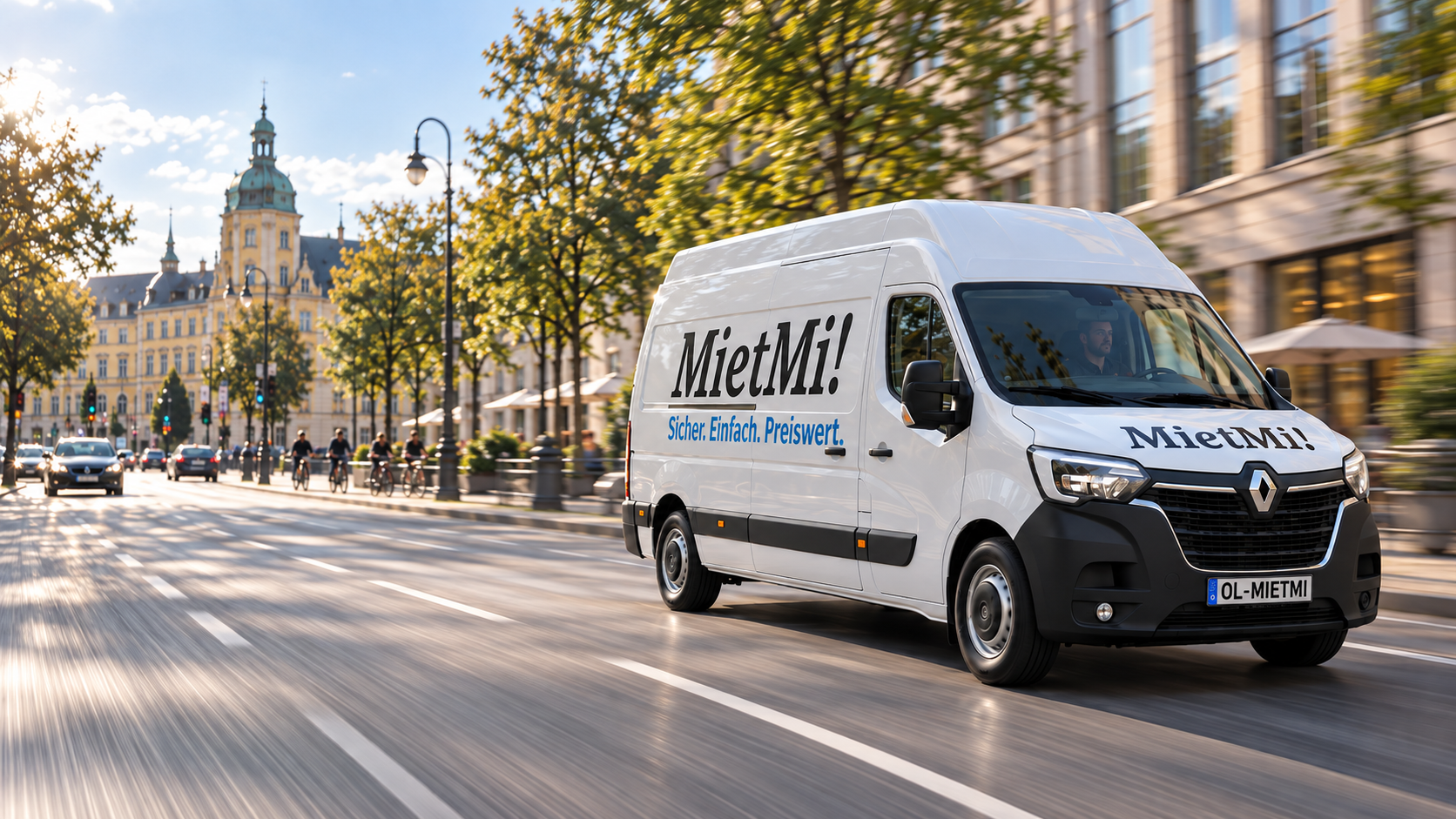 MietMi! Transporter in der Oldenburger Innenstadt